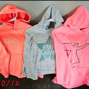 Girls athletic bundle-hoodies